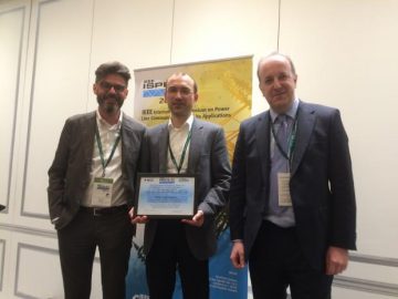 Lutz Lampe receives Best Paper Award at IEEE International Symposium