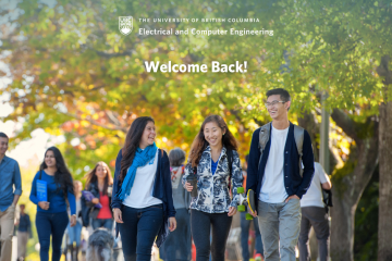 Welcome Back, ECE!