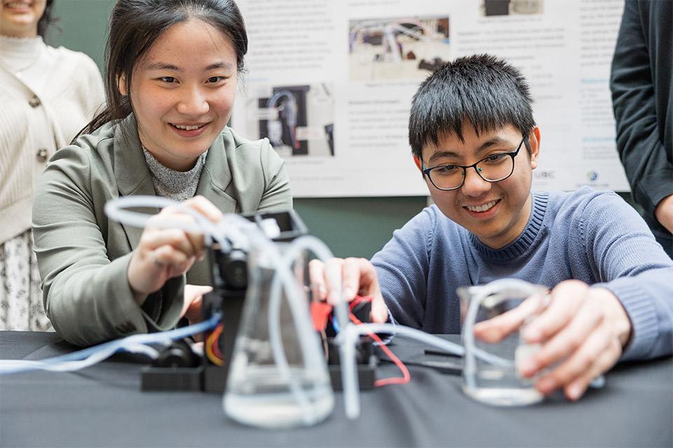 Student Ingenuity Abuzz on Design and Innovation Day 2024